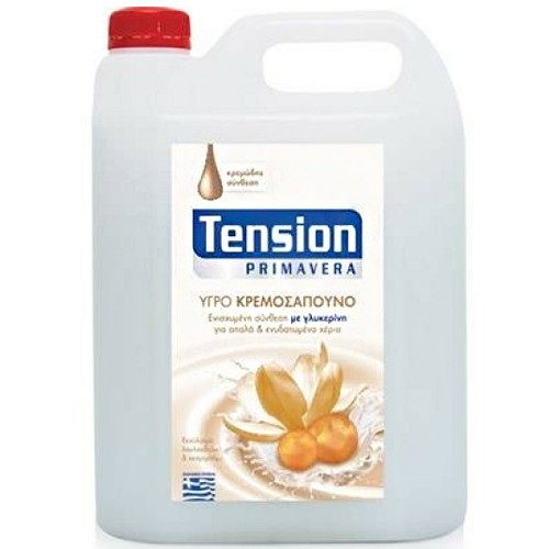 TENSION κρεμοσάπουνο εκχύλισμα λουλουδιών και πορτοκάλι 4lt – Επαγγελματικά Καθαριστικά Χεριών