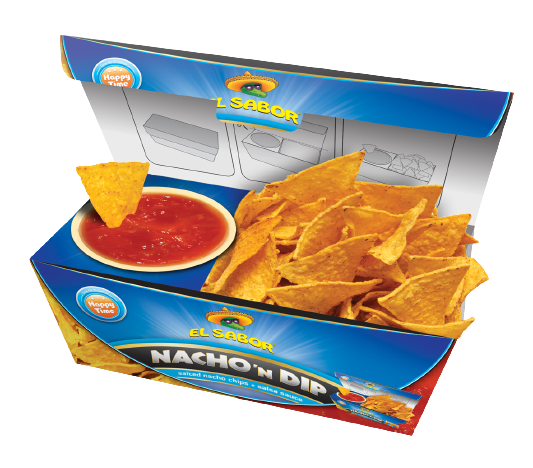 EL SABOR nachos με σως σάλτσας και γεύση τσίλι 175gr – Πατατάκια