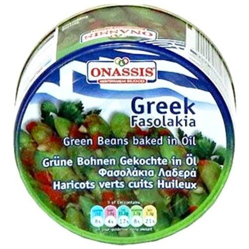 ONASSIS φασολάκια λαδερά 280gr – Τρόφιμα Μακράς Συντήρησης