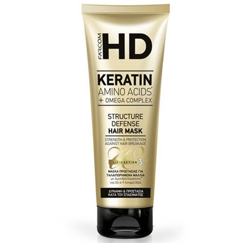 FARCOM HD μάσκα για ταλαιπωρημένα μαλλιά 250ml – Μάσκες Μαλλιών