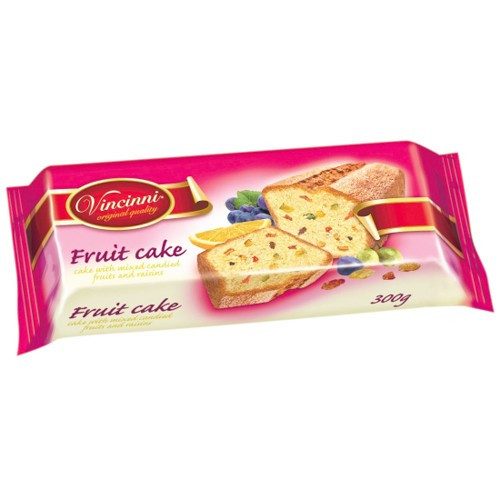 VINCINNI κέικ με φρούτα 300gr – Κέικ, Τσουρέκια και Κρουασάν