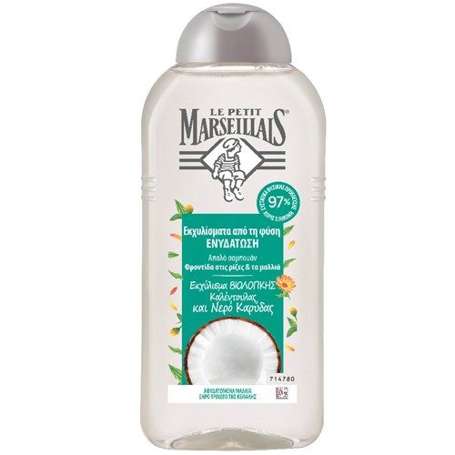 LE PETIT MARSEILLAIS σαμπουάν καλέντουλα και νερό καρύδας 300ml