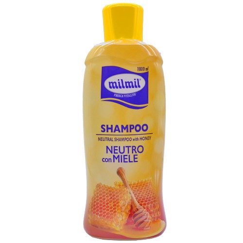 MIL-MIL σαμπουάν neutro con miele 1000ml – Milmil Professional