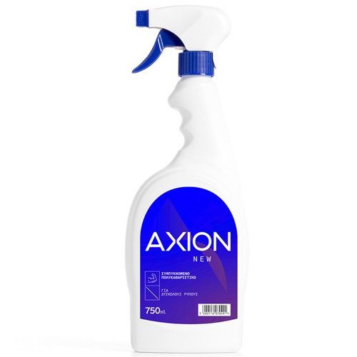 AXION συμπυκνωμένο πολυκαθαριστικό για δύσκολους ρύπους με spray 750ml – Καθαριστικά Επιφανειών