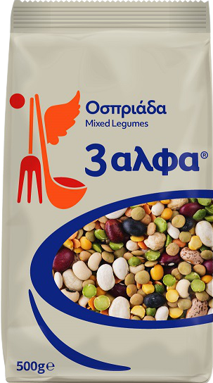 3ΑΛΦΑ οσπριάδα 500gr – 3 Άλφα – Όσπρια
