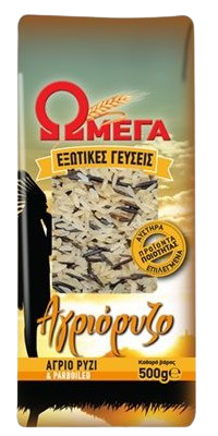 ΩΜΕΓΑ special ρύζι άγριο 500gr – Ωμέγα