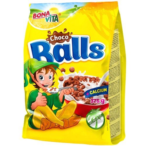 BONA VITA δημητριακά choco balls 375gr