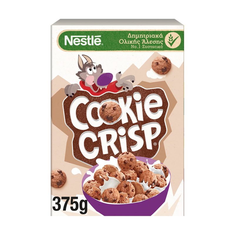NESTLE δημητριακά cookie crisp 375gr