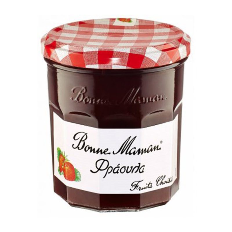 BONNE MAMAN μαρμελάδα φράουλα χωρίς γλουτένη 370gr – Μαρμελάδες