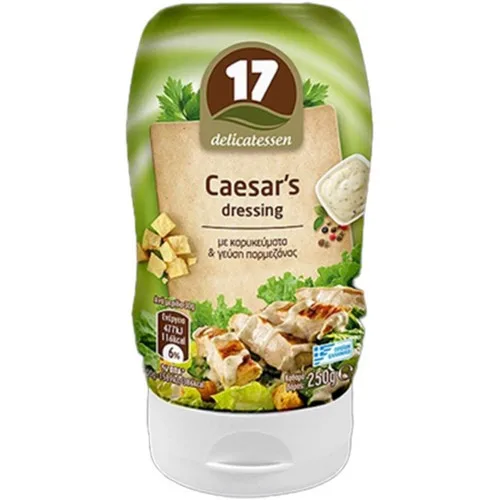 17 Delicatessen caesar's dressing 250gr – Σάλτσες και Dressings