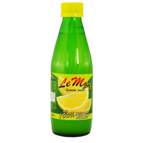 LE MON φυσικός χυμός λεμονιού 250ml – Σάλτσες και Dressings