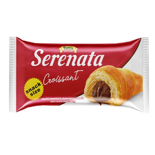 BINGO Serenata κρουασάν με κρέμα κακάο 50gr – Κέικ, Τσουρέκια και Κρουασάν