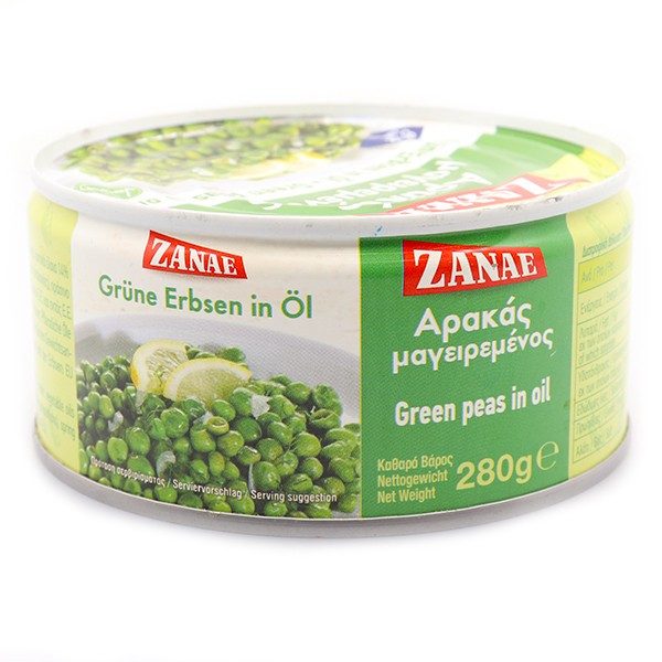 ΖΑΝΑΕ αρακάς λαδερός 280gr – Ζαναέ – Τρόφιμα Μακράς Συντήρησης