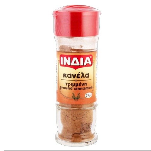 ΙΝΔΙΑ κανέλα τριμμένη βάζο 35gr – Ινδία – Μπαχαρικά και Μυρωδικά
