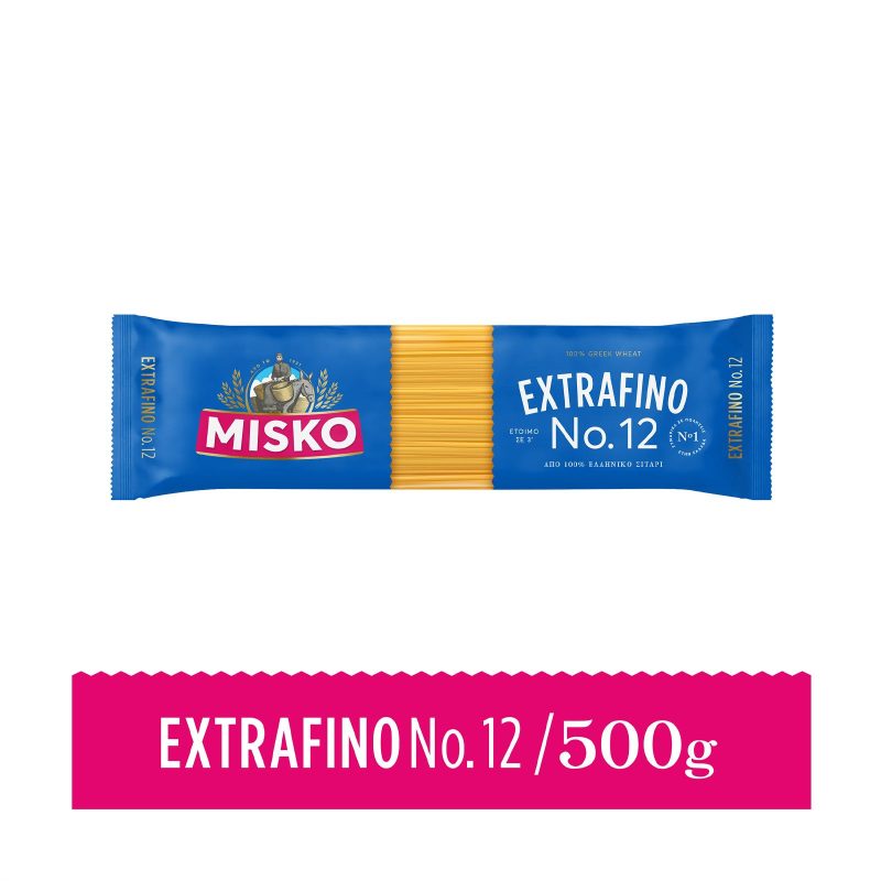 MISKO ζυμαρικά σπαγγέτι No12 extra fino 500gr