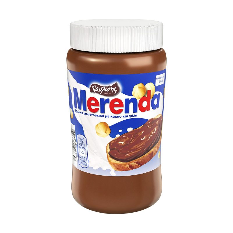 ΠΑΥΛΙΔΗΣ merenda πραλίνα φουντουκιού 570gr – Παυλίδης – Είδη Επάλειψης