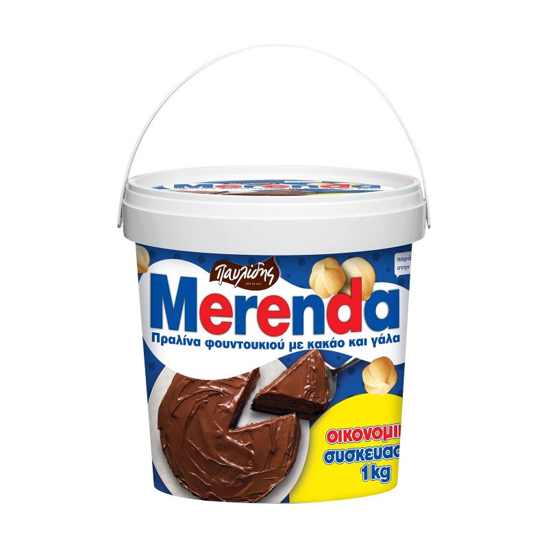 ΠΑΥΛΙΔΗΣ merenda πραλίνα φουντουκιού 1kg – Παυλίδης – Είδη Επάλειψης