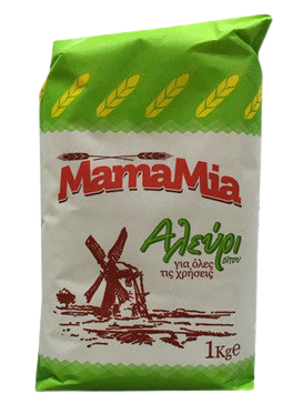 MAMA MIA αλεύρι για όλες τις χρήσεις 1kg
