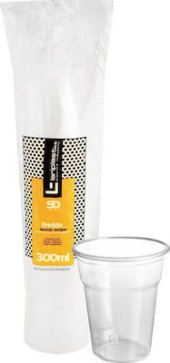 LARIPLAST ποτήρι freddo διάφανο 300ml No504 50τεμ – Ποτήρια μιας Χρήσης