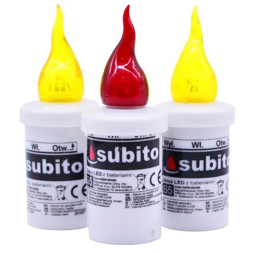 SUBITO ηλεκτρικό κερί led s5 – Είδη Μνημείων