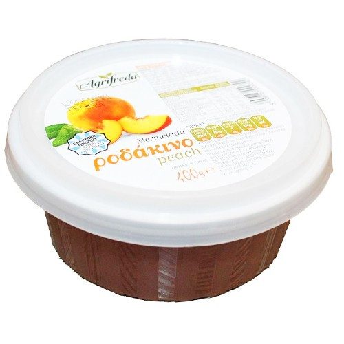 AGRIFREDA μαρμελάδα ροδάκινο 400gr – Μαρμελάδες