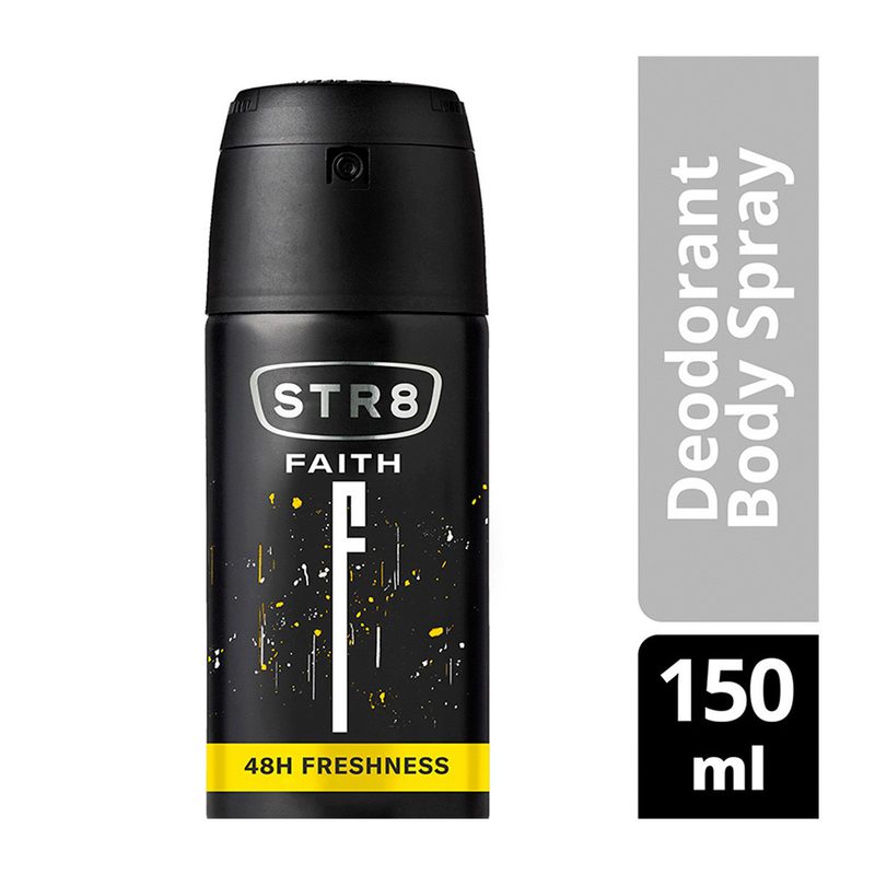 STR8 αποσμητικό σώματος spray faith 150ml – Αποσμητικά
