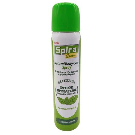 SPIRA green οικολογικό αντικουνουπικό spray 100ml – Αντικουνουπικά - Εντομοαπωθητικά