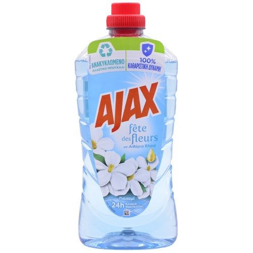 AJAX Fete des Fleurs υγρό καθαριστικό γενικής χρήσης Γιασεμί 1lt – Καθαριστικά Επιφανειών