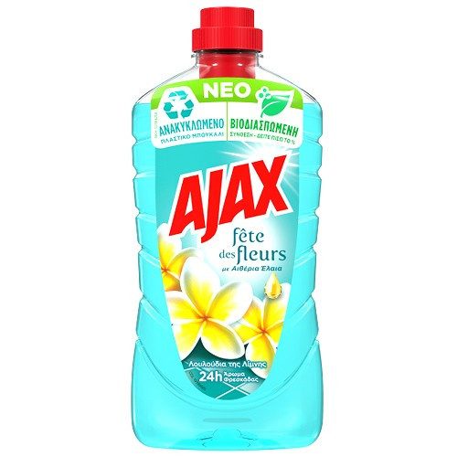 AJAX Fete des Fleurs υγρό καθαριστικό γενικής χρήσης Λουλούδια της Λίμνης 1lt – Καθαριστικά Επιφανειών