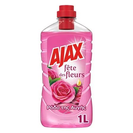 AJAX Fete des Fleurs υγρό καθαριστικό Ρόδο της Αυγής 1lt – Καθαριστικά Επιφανειών