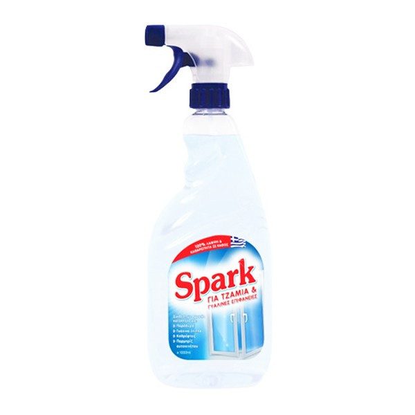 SPARK υγρό καθαριστικό spray τζαμιών διαφανές 750ml – Καθαριστικά Επιφανειών