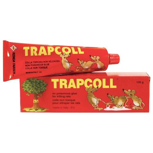 TRAPCOLL κόλλα για ποντίκια σε σωληνάριο 135gr – Παγίδες Ζώων