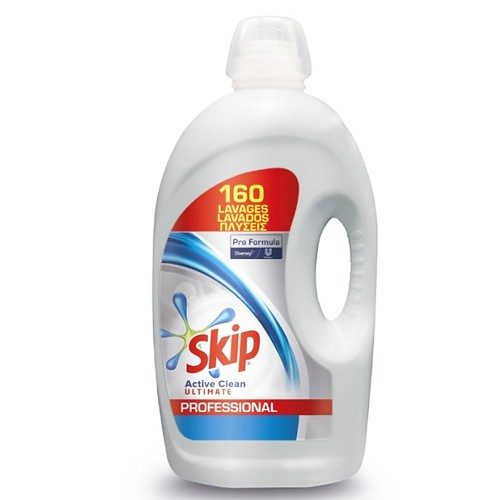SKIP υγρό πλυντηρίου ρούχων active clean 160μεζ 4,32lt – Απορρυπαντικά Ρούχων