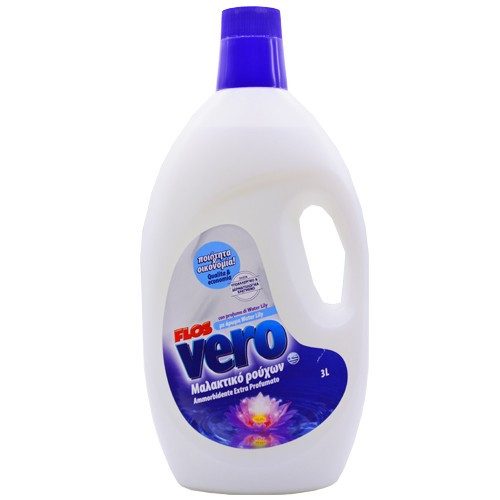 FLOS Vero μαλακτικό ρούχων water lily 3lt – Μαλακτικά Ρούχων