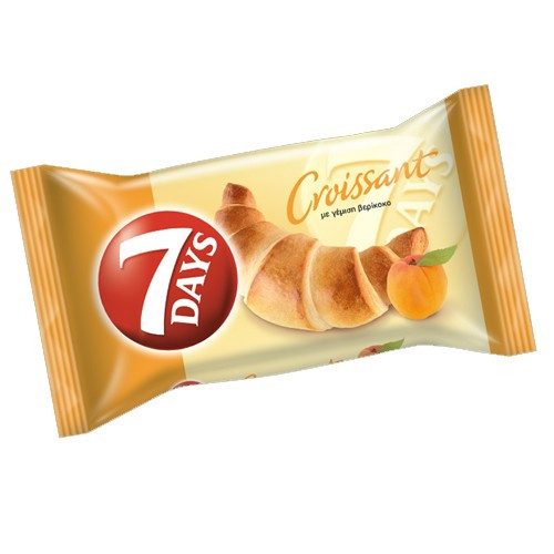 7 DAYS κρουασάν με βερίκοκο 70gr – Κέικ, Τσουρέκια και Κρουασάν