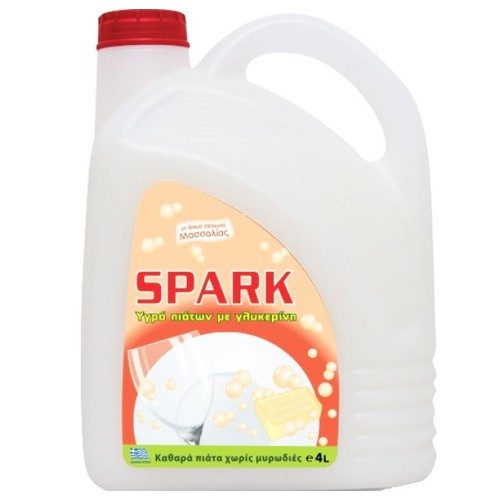 SPARK υγρό πιάτων μασσαλίας 4lt – Υγρά Πιάτων