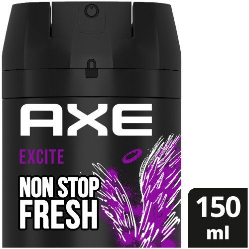 AXE αποσμητικό σώματος spray Excite 150ml – Αποσμητικά