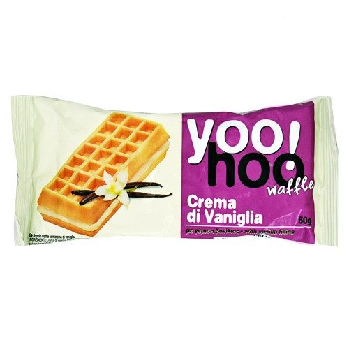 YOOHOO! βάφλα βανίλιας 50gr – Κέικ, Τσουρέκια και Κρουασάν