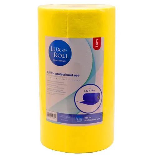 LUX απορροφητικό ρολό κίτρινο 14m x 32cm – Πανάκια Καθαρισμού