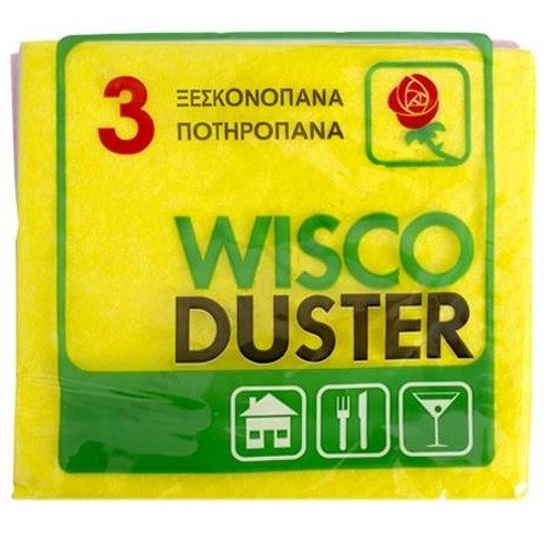 MULTY πανάκια γενικής χρήσης wisco duster 38x33cm 3τεμ – Πανάκια Καθαρισμού