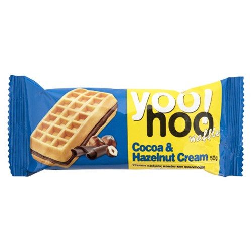 YOOHOO! βάφλα κακάο και φουντούκι 50gr – Κέικ, Τσουρέκια και Κρουασάν