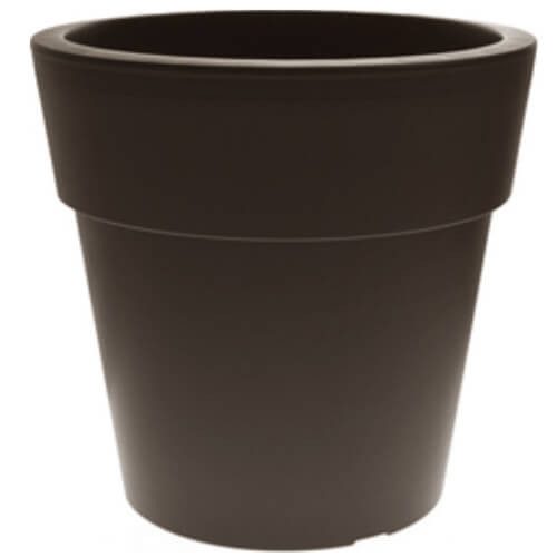 ET PLAST γλάστρα στρόγγυλη μπρονζέ 20x18,5cm – Γλάστρες και Ζαρντινιέρες
