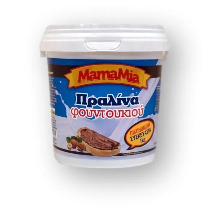 MAMA MIA πραλίνα φουντουκιού 1kg – Είδη Επάλειψης