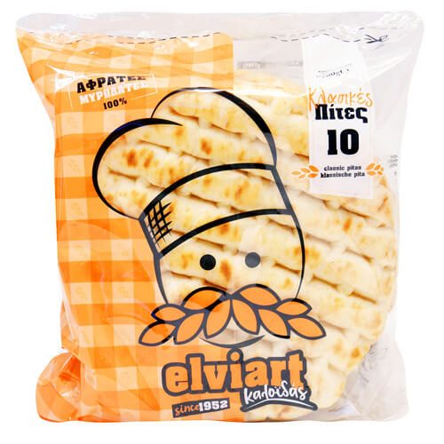ELVIART πίτα κλασική 10τεμ 700gr – Αρτοσκευάσματα