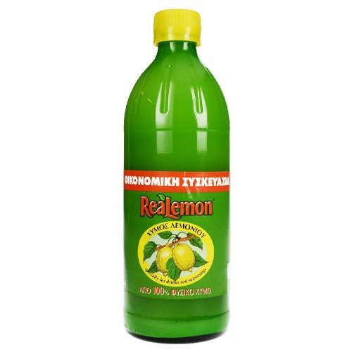 REALEMON χυμός λεμονιού 500ml – Σάλτσες και Dressings