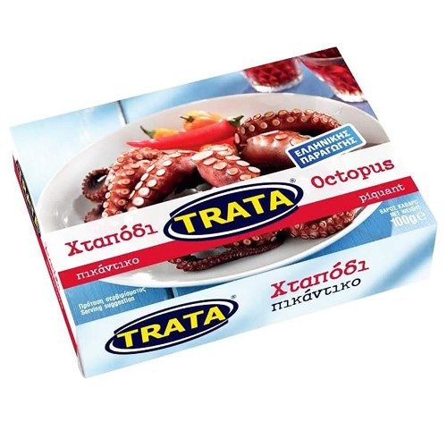 TRATA χταπόδι πικάντικο 100gr – Τρόφιμα Μακράς Συντήρησης