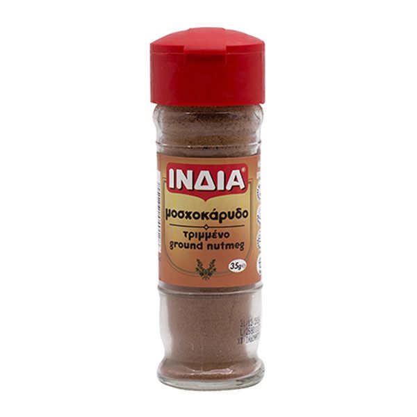 ΙΝΔΙΑ μοσχοκάρυδο τριμμένο βάζο 35gr – Ινδία – Μπαχαρικά και Μυρωδικά