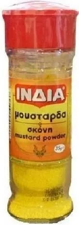 ΙΝΔΙΑ μουστάρδα σε σκόνη βάζο 35gr – Ινδία – Μπαχαρικά και Μυρωδικά