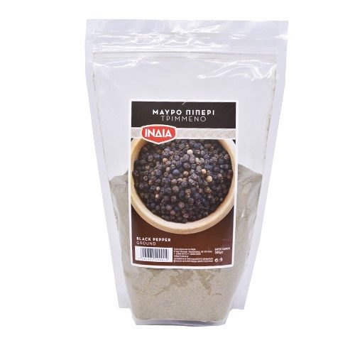 ΙΝΔΙΑ πιπέρι μαύρο τριμμένο 500gr – Ινδία – Μπαχαρικά και Μυρωδικά