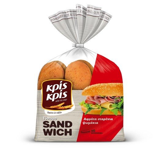 ΚΡΙΣ ΚΡΙΣ ψωμάκια σάντουιτς 480gr – Αρτοσκευάσματα
